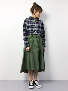 SUBさん（レディース・154cm）の春コーディネート