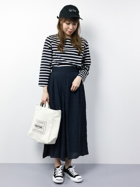 SUBさん（レディース・154cm）の春コーディネート