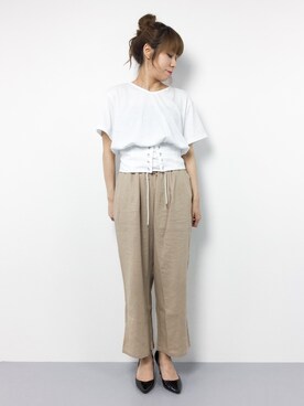 SUBさん(レディース・154cm)の春コーディネート