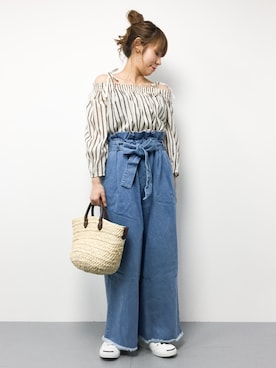 SUBさん(レディース・154cm)の春コーディネート
