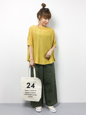 SUBさん（レディース・154cm）の春コーディネート