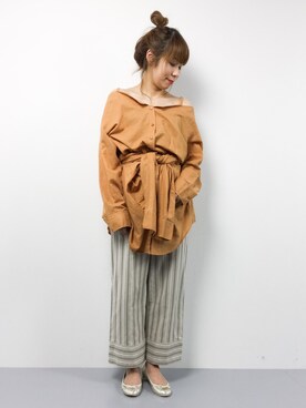 SUBさん（レディース・154cm）の春コーディネート