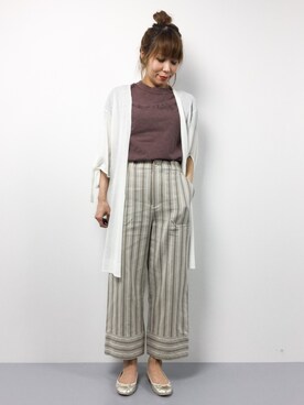 SUBさん（レディース・154cm）の春コーディネート