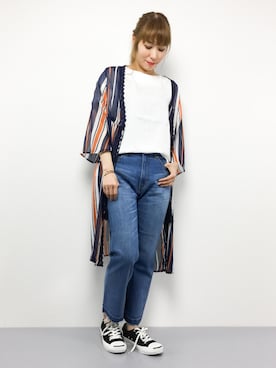 SUBさん（レディース・154cm）の春コーディネート