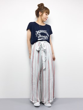 SUBさん(レディース・154cm)の春コーディネート