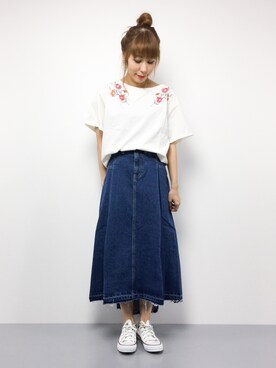 SUBさん(レディース・154cm)の春コーディネート