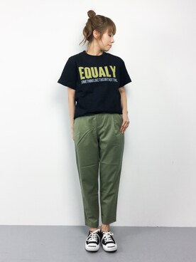 SUBさん（レディース・154cm）の春コーディネート