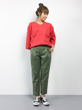 SUBさん（レディース・154cm）の春コーディネート