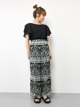 SUBさん（レディース・154cm）の夏コーディネート