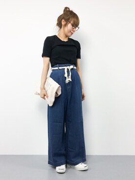 SUBさん（レディース・154cm）の夏コーディネート