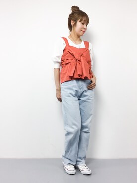 SUBさん（レディース・154cm）の夏コーディネート