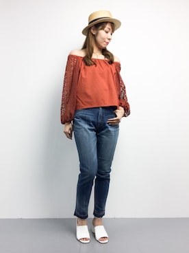 SUBさん（レディース・154cm）の夏コーディネート