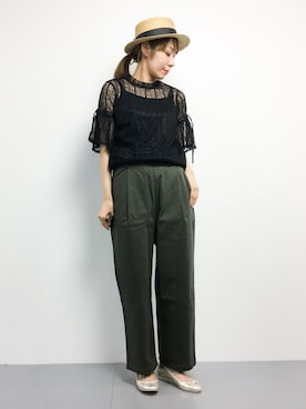 SUBさん（レディース・154cm）の夏コーディネート