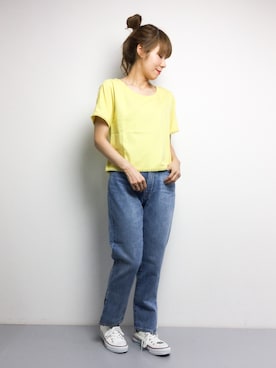 SUBさん（レディース・154cm）の夏コーディネート