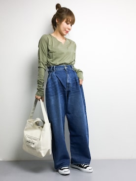 SUBさん(レディース・154cm)の夏コーディネート