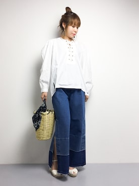 SUBさん(レディース・154cm)の夏コーディネート