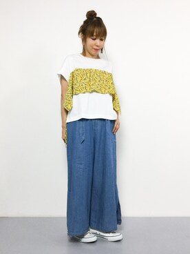 SUBさん(レディース・154cm)の夏コーディネート