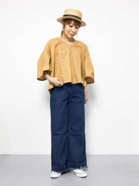 SUBさん（レディース・154cm）の夏コーディネート