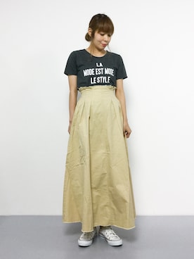 SUBさん（レディース・154cm）の夏コーディネート