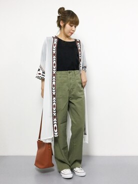 SUBさん（レディース・154cm）の夏コーディネート