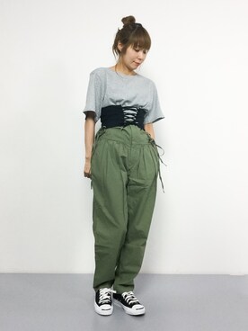 SUBさん(レディース・154cm)の夏コーディネート