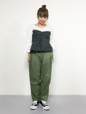 SUBさん(レディース・154cm)の夏コーディネート