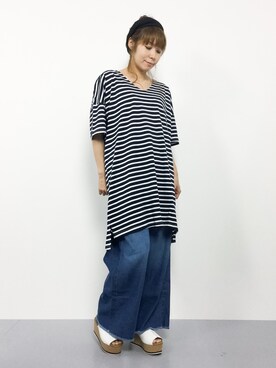 SUBさん（レディース・154cm）の夏コーディネート