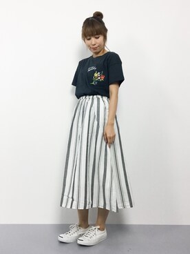SUBさん(レディース・154cm)の夏コーディネート