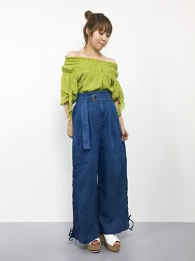 SUBさん(レディース・154cm)の夏コーディネート