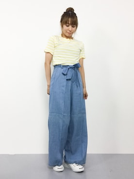 SUBさん（レディース・154cm）の夏コーディネート