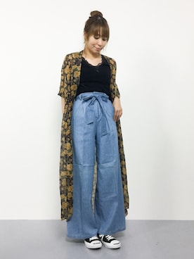 SUBさん（レディース・154cm）の夏コーディネート