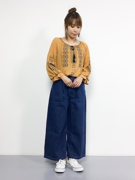 SUBさん（レディース・154cm）の夏コーディネート