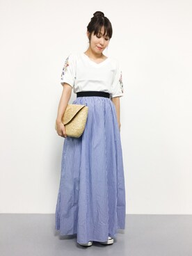 SUBさん（レディース・154cm）の夏コーディネート