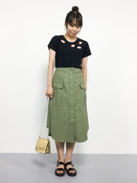 SUBさん(レディース・154cm)の夏コーディネート