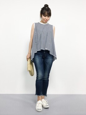 SUBさん(レディース・154cm)の夏コーディネート