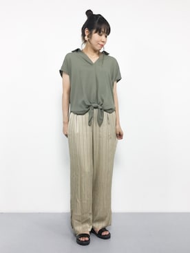 SUBさん（レディース・154cm）の夏コーディネート