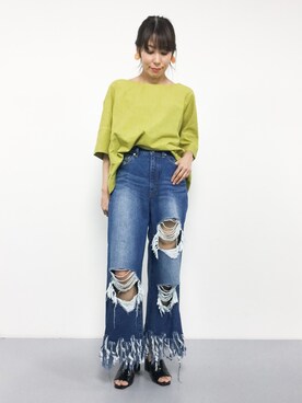 SUBさん（レディース・154cm）の夏コーディネート