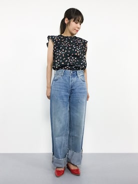 「Altered（オルタード）のアイテム」を使った、SUBさん（レディース・154cm）の夏コーディネート