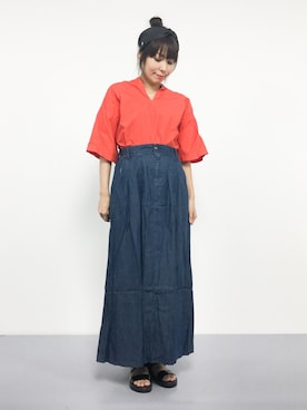 SUBさん（レディース・154cm）の夏コーディネート