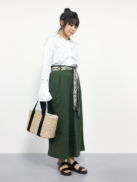 SUBさん（レディース・154cm）の夏コーディネート