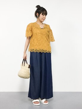 SUBさん（レディース・154cm）の夏コーディネート