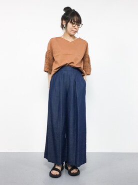 SUBさん（レディース・154cm）の夏コーディネート