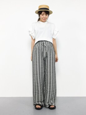 SUBさん（レディース・154cm）の夏コーディネート