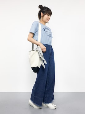 SUBさん（レディース・154cm）の夏コーディネート