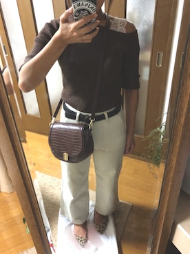 「BEAMS（ビームス）のアイテム（パンプス）」を使った、kasumisouさん（レディース・153cm）の秋コーディネート