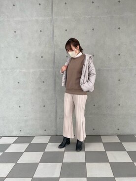 arohaさん（レディース・161cm）の春コーディネート