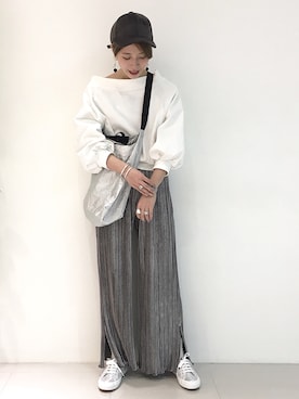 「SUPERGA（スペルガ）のアイテム」を使った、doudou_yuri_さん（レディース・165cm）の冬コーディネート