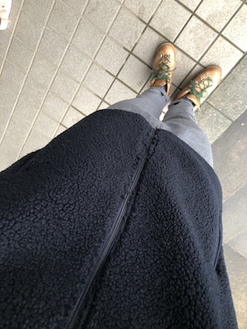「ROTHCO（ロスコ）のアイテム（キャップ）」を使った、hitoriさん（メンズ・177cm）の冬コーディネート