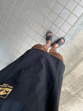 「膝上ショーツ」｜「アイテム（パンツ）」を使った、hitoriさん（メンズ・177cm）の夏コーディネート