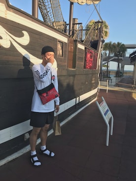 「CONNA DESIGN（コンナデザイン）のアイテム」を使った、Toshiさん（メンズ・177cm）の春コーディネート